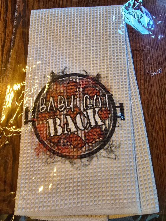 Grillin Kitchen towel BABY GOT BACK, 16 x 24