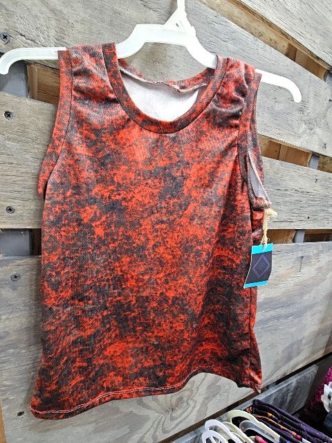Red black Lilac Lakes Tank, 7-8