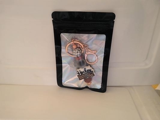 Gold Sport Keychain Grace's bead Shop