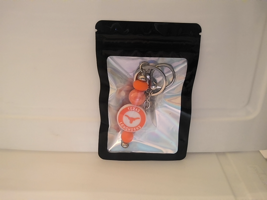 Silver Sport Keychain Grace's bead Shop