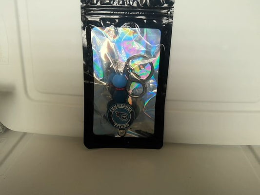 Silver Sport Keychain Grace's bead Shop