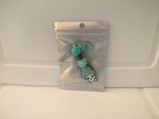 Green Zipper Pulls Grace's bead Shop