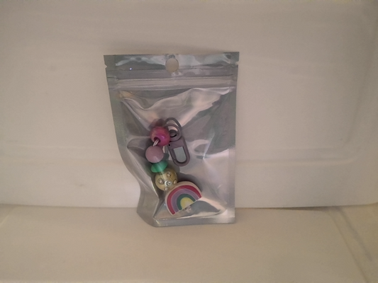 Light Purple Zipper Pulls Grace's bead Shop