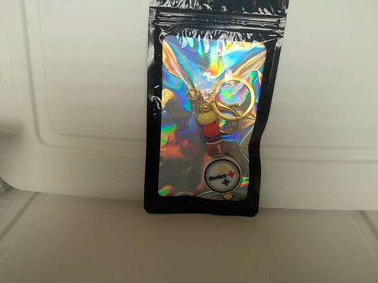 Gold Sport Keychain Grace's bead Shop