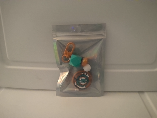 Orange Sport Zipper Pulls Grace's bead Shop