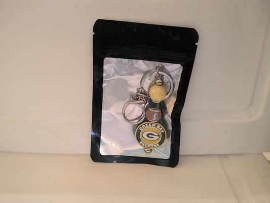 Silver Sport Keychain Grace's bead Shop