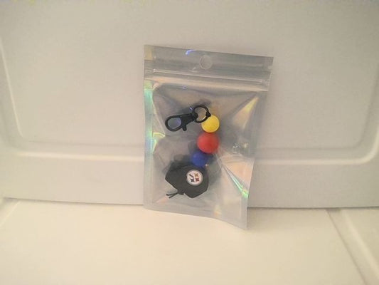 Black Sport Zipper Pulls Grace's bead Shop