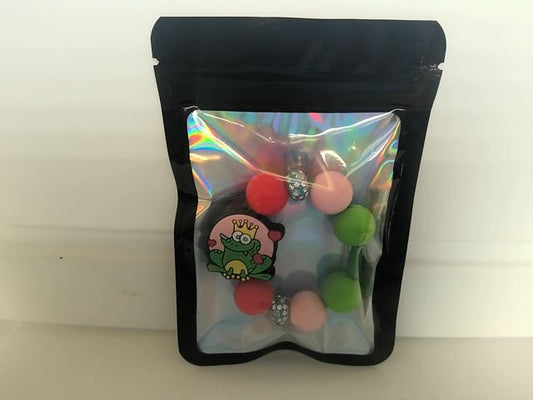 Green Cup Charm Grace's bead Shop