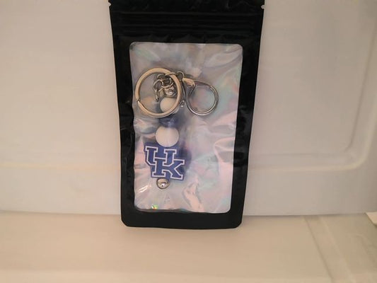 Silver Sport Keychain Grace's bead Shop