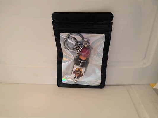 Silver Sport Keychain Grace's bead Shop