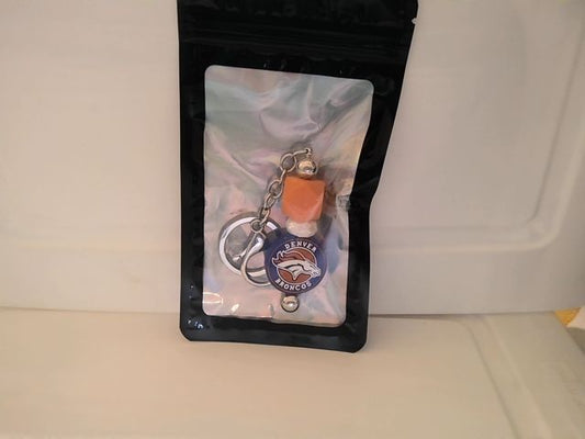 Silver Sport Keychain Grace's bead Shop
