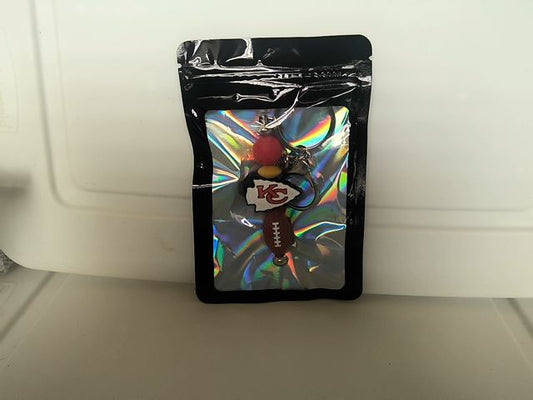 Silver Sport Keychain Grace's bead Shop